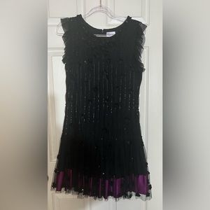 Red Valentino Crew Neck Mini Dress